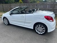 Used Peugeot 207 CC GTi 2009 White Cabriolet