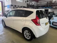 Used Nissan Note Acenta 90 HP (66 kW) 2016 White Hatchback