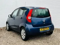 Used Vauxhall Agila Design Edition 85 HP (62 kW) 2008 Blue MPV