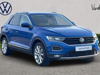 Used VW T-Roc SEL 150 HP (110 kW) 2021 Blue SUV