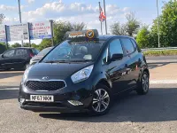 Used Kia Venga 123 HP (90 kW) 2017 Black Hatchback