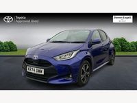 Used Toyota Yaris Hybrid Design 2024 Blue Hatchback
