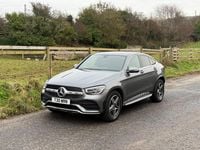 Used Mercedes GLC220 AMG line 194 HP (142 kW) 2019 Grey Coupe