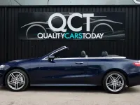 Used Mercedes E350 AMG Line Premium Plus 258 HP (189 kW) 2017 Blue Cabriolet