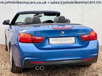 Used BMW 420 M Sport 190 HP (139 kW) 2015 Blue Cabriolet