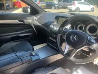 Käytetty Mercedes E220 AMG line 177 HP (130 kW) 2015 Hopea Coupe - kaksiovinen