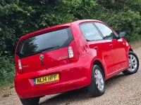 Used Skoda Citigo Elegance 75 HP (55 kW) 2014 Red Hatchback