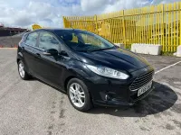 Used Ford Fiesta Zetec 2015 Black Hatchback