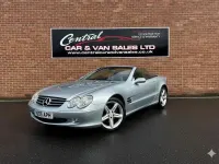 Used Mercedes SL350 245 HP (180 kW) 2005 Silver Cabriolet