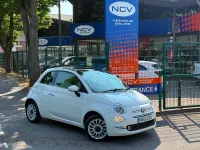 Used Fiat 500 Lounge 69 HP (50 kW) 2015 White Hatchback