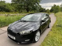 Used Ford Focus ST-Line X 140 HP (102 kW) 2018 Black Hatchback