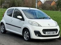 Used Peugeot 107 Allure 68 HP (50 kW) 2013 White Hatchback