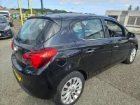 Used Vauxhall Corsa S 90 HP (66 kW) 2015 Black Hatchback