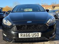 Used Ford Focus ST-Line 150 HP (110 kW) 2017 Black Hatchback