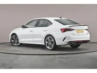 Used Skoda Octavia vRS 180 HP (132 kW) 2023 Moon white metallic Hatchback