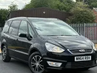 Used Ford Galaxy Zetec 140 HP (102 kW) 2014 Black MPV