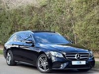 Used Mercedes E220 AMG line 2017 Black Estate