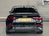 Used Audi A3 S-Line 150 HP (110 kW) 2023 Black Sedan