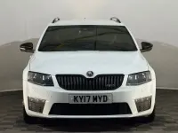 Used Skoda Octavia vRS 181 HP (133 kW) 2017 White Estate