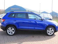 Used Skoda Karoq SE Technology 108 HP (79 kW) 2021 Blue SUV