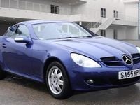 Used Mercedes SLK200 2005 Blue Cabriolet