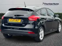 Used Ford Focus Zetec 125 HP (91 kW) 2017 Black Hatchback