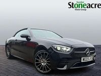 Used Mercedes E400 AMG line 2023 Black Cabriolet