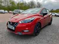 Used Nissan Micra 92 HP (67 kW) 2022 Red Hatchback