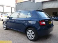 Used Skoda Fabia 60 HP (44 kW) 2017 Blue Hatchback