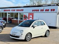 Used Fiat 500 Lounge 69 HP (50 kW) 2015 White Hatchback