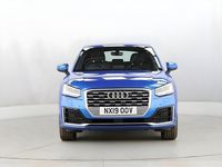 Begagnad Audi Q2 S-Line 150 HK (110 kW) 2019 Blå SUV
