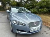 Used Jaguar XF Premium Luxury 240 HP (176 kW) 2013 Grey Estate