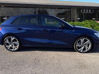 Used Audi A3 Black Edition 150 HP (110 kW) 2025 Blue Hatchback