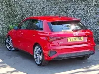 Used Audi A3 Comfort 150 HP (110 kW) 2021 Red Sedan