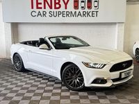 Used Ford Mustang Convertible 317 HP (233 kW) 2016 White Cabriolet