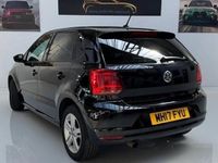 Used VW Polo Edition 90 HP (66 kW) 2017 Black Hatchback