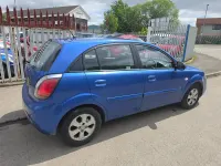 Used Kia Rio 109 HP (80 kW) 2011 Blue Hatchback