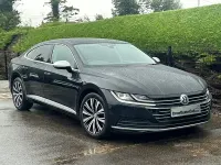 Used VW Arteon Elegance 150 HP (110 kW) 2019 Black Hatchback