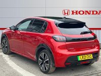 Used Peugeot e-208 Premium 100 kW (136 HP) 2021 Red Hatchback