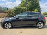 Used VW Golf VII GT 115 HP (84 kW) 2017 Black Hatchback