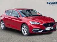 Used Seat Leon FR 110 HP (80 kW) 2024 Red Hatchback