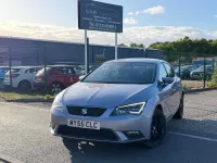 Used Seat Leon SE Dynamic 110 HP (80 kW) 2016 Silver Hatchback