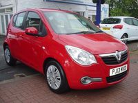 Used Vauxhall Agila S 68 HP (50 kW) 2013 Red MPV
