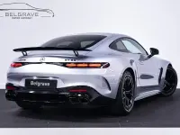 Used Mercedes AMG GT Premium Plus 2024 Hightech silver metallic with contrast black napp Coupe