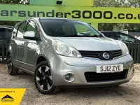 Used Nissan Note N-TEC 2012 Silver Hatchback