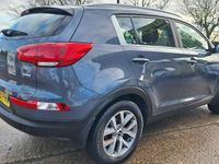 Used Kia Sportage 114 HP (83 kW) 2016 Blue SUV