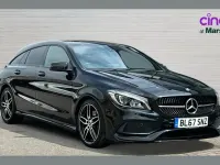 Used Mercedes CLA220 AMG line 174 HP (127 kW) 2018 Black Coupe