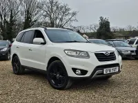 Used Hyundai Santa Fe Premium 197 HP (144 kW) 2012 White SUV