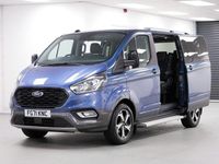 Used Ford Tourneo Custom Active 130 HP (95 kW) 2021 Blue Van