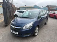Used Vauxhall Meriva 100 HP (73 kW) 2015 Blue MPV